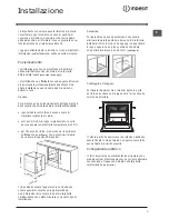 Preview for 3 page of Indesit FIMB 51 K.A IX Operating Instructions Manual