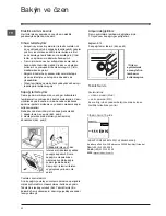 Preview for 42 page of Indesit FIMB 51 K.A IX Operating Instructions Manual