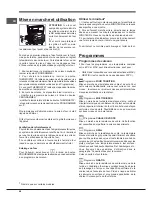 Preview for 48 page of Indesit FIMB 51 K.A IX Operating Instructions Manual