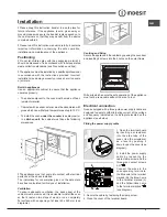 Предварительный просмотр 9 страницы Indesit FIMS 51 K.A IX S Operating Instructions Manual