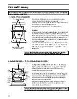 Preview for 24 page of Indesit FIU20 MK2 Instructions For Installation And Use Manual