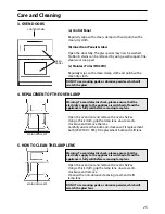 Preview for 25 page of Indesit FIU20 MK2 Instructions For Installation And Use Manual