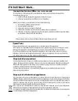 Preview for 31 page of Indesit FIU20 MK2 Instructions For Installation And Use Manual