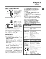 Preview for 15 page of Indesit FMG 1023 Instructions For Use Manual