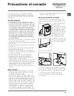 Preview for 29 page of Indesit FMG 1023 Instructions For Use Manual