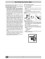 Предварительный просмотр 6 страницы Indesit FV 10 K.B IX GB Instructions For Installation And Use Manual