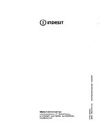 Preview for 10 page of Indesit FV1 GB Instructions For Installation And Use Manual