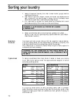 Preview for 10 page of Indesit G73V Instructions For Installation And Use Manual