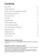 Preview for 2 page of Indesit G73VU Instructions For Installation And Use Manual