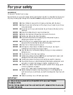 Preview for 3 page of Indesit G73VU Instructions For Installation And Use Manual