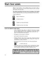 Preview for 12 page of Indesit G73VU Instructions For Installation And Use Manual