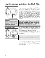 Preview for 14 page of Indesit G73VU Instructions For Installation And Use Manual