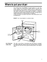 Preview for 7 page of Indesit G75C Instructions For Installation And Use Manual