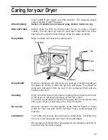 Preview for 15 page of Indesit G75C Instructions For Installation And Use Manual