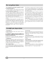 Preview for 6 page of Indesit GC 2300 Instructions For Installation And Use Manual