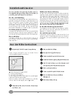 Preview for 22 page of Indesit GC 2300 Instructions For Installation And Use Manual