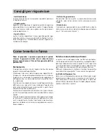 Preview for 8 page of Indesit GCO120 Instructions For Installation And Use Manual