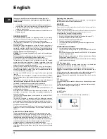 Preview for 10 page of Indesit H 151.2 Instructions For Use Manual