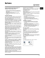 Preview for 13 page of Indesit H 151.2 Instructions For Use Manual