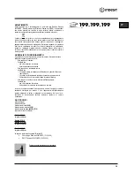 Preview for 15 page of Indesit H 151.2 Instructions For Use Manual