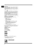 Preview for 18 page of Indesit H 151.2 Instructions For Use Manual