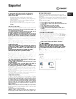 Preview for 19 page of Indesit H 151.2 Instructions For Use Manual