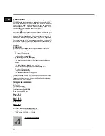 Preview for 24 page of Indesit H 151.2 Instructions For Use Manual