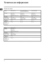 Предварительный просмотр 61 страницы Indesit H 161 WH Instructions For Use Manual