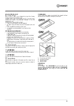 Предварительный просмотр 19 страницы Indesit H 461 IX. 1 1 Instructions For Use Manual