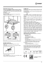 Предварительный просмотр 27 страницы Indesit H 461 IX. 1 1 Instructions For Use Manual