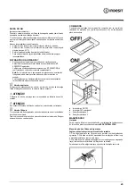 Предварительный просмотр 45 страницы Indesit H 461 IX. 1 1 Instructions For Use Manual