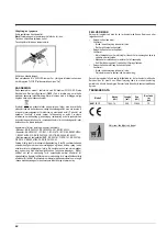 Предварительный просмотр 62 страницы Indesit H 461 IX. 1 1 Instructions For Use Manual