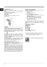 Preview for 34 page of Indesit H 461 IX.1 Instructions For Use Manual