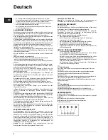 Предварительный просмотр 8 страницы Indesit H 563 Instructions For Use Manual