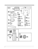 Preview for 2 page of Indesit H661.1 Instructions For Use Manual