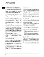 Preview for 22 page of Indesit H661.1 Instructions For Use Manual