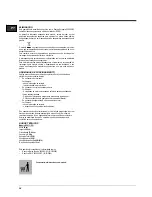 Preview for 24 page of Indesit H661.1 Instructions For Use Manual