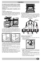 Предварительный просмотр 9 страницы Indesit HGK 20.B Installation And Use Manual