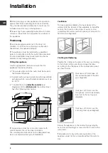 Preview for 2 page of Indesit HI 50.B Operating Instructions Manual