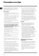 Preview for 10 page of Indesit HI 50.B Operating Instructions Manual