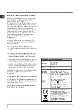 Preview for 48 page of Indesit HI 50.B Operating Instructions Manual