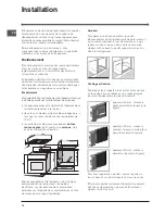 Preview for 14 page of Indesit HI 50EK.A Operating Instructions Manual