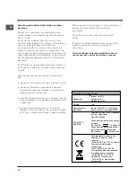 Preview for 16 page of Indesit HI 50EK.A Operating Instructions Manual