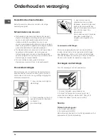 Preview for 36 page of Indesit HI 50EK.A Operating Instructions Manual