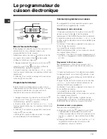 Предварительный просмотр 19 страницы Indesit HIM 50 EK.A Operating Instructions Manual