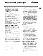 Предварительный просмотр 19 страницы Indesit HP 20.B IB Operating Instructions Manual