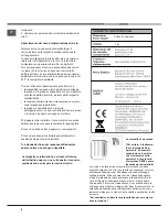 Preview for 8 page of Indesit I5ESH1E/ I Operating Instructions Manual