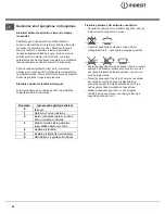 Preview for 38 page of Indesit I5ESHA U Operating Instructions Manual