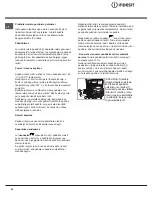 Preview for 40 page of Indesit I5ESHA U Operating Instructions Manual