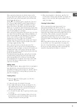 Preview for 13 page of Indesit I5G52G /UA Operating Instructions Manual